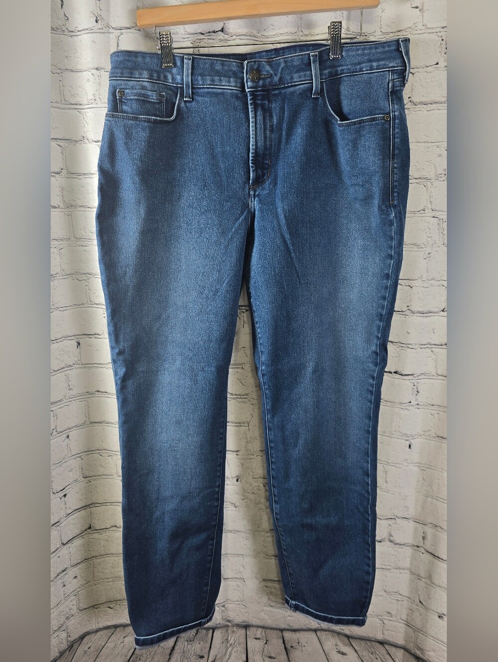 NYDJ Alina Legging Cropped‎ Jeans Size 14W